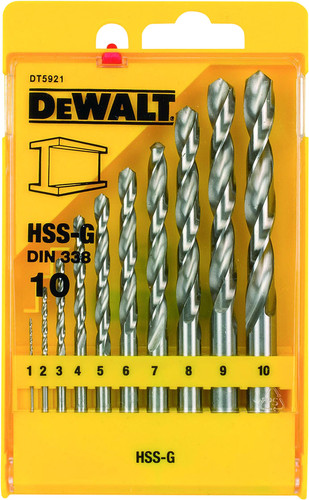 Dewalt DT70728-QZ Coffret de 19 Forets multimateriaux Black&Gold