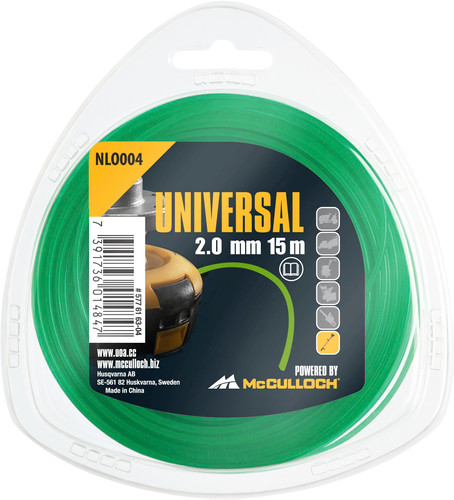 Mcculloch Trimmerdraad Nlo004 2mm X 15m Coolblue Voor 23 59u