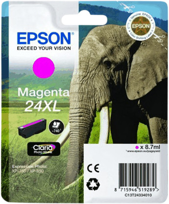 Epson 24XL Cartouche Magenta Main Image