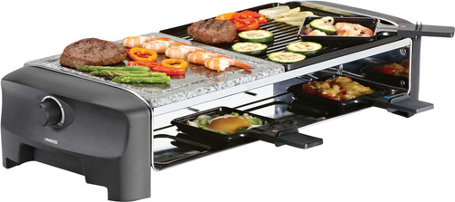 Princess Raclette 8 Stone & Grill Party 162820 - Coolblue - Voor 23.59u ...