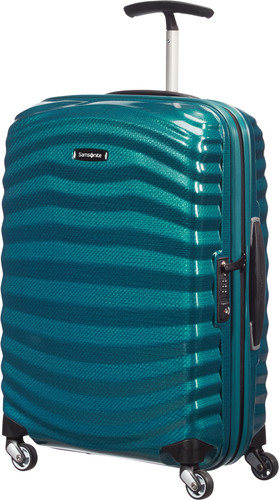 Samsonite Lite-Shock Spinner 55cm Petrol Blue Main Image