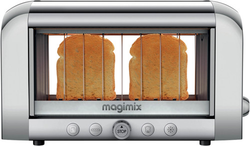 Magimix Le Vision Toaster Matte Chrome Main Image