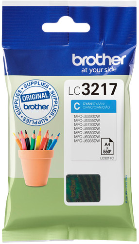 Brother LC-3217 Cartridge Cyaan Main Image