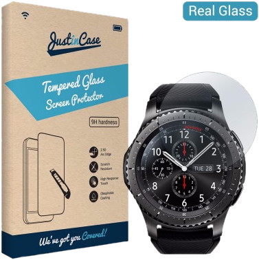 Samsung gear s3 sale tempered glass