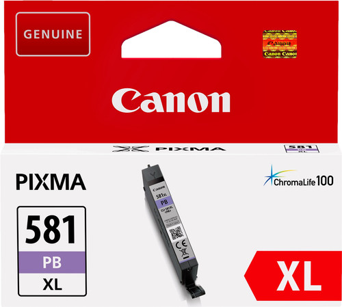 Canon CLI-581XL Cartridge Fotoblauw Main Image