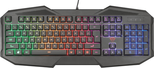 schijf binnenvallen Snel Trust GXT 830RW Avonn Verlicht Gaming Toetsenbord Azerty - Coolblue - Voor  23.59u, morgen in huis