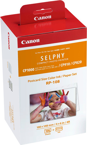 Canon RP-108 Set Cartouche Encre / Papier 108 Feuilles Main Image