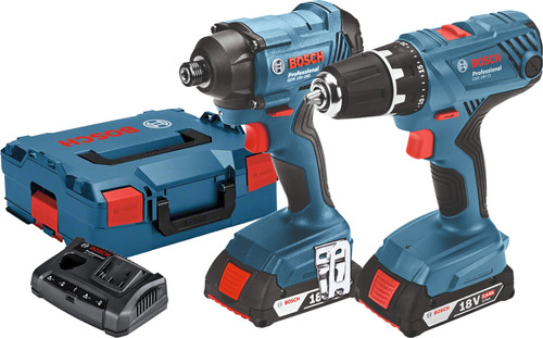 Bosch Professional GSR 18V-21 + GDR 18V-160 Set Combiné - Coolblue - avant  23:59, demain chez vous