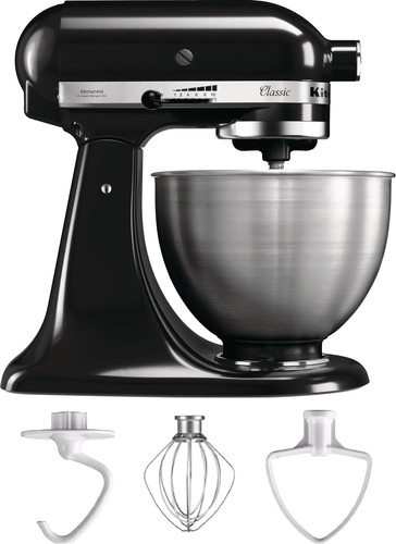 KitchenAid Classic Mixer 5K45SSEOB Onyx Black Main Image