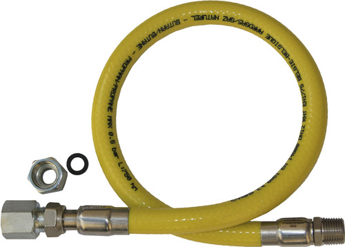 Second Chance Scanpart Gas Hose Inox 100cm Main Image
