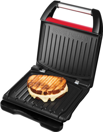 George Foreman Steel Grill Compact Coolblue Before 23 59