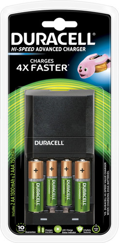 Duracell chargeur de piles Ultra Rapide AA - AAA - Coolblue - avant 23:59,  demain chez vous
