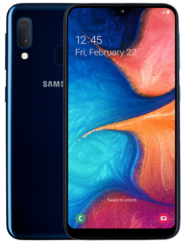 Samsung Galaxy A20e Bleu