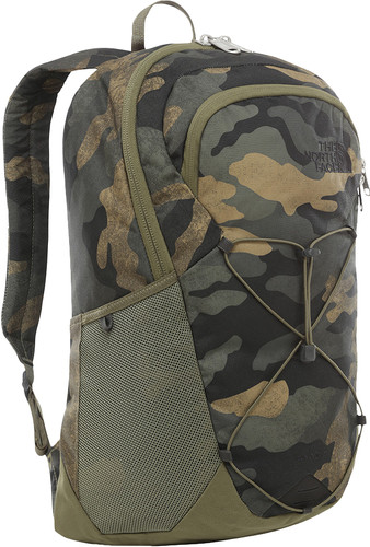 olive green north face backpack