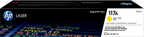 HP 117A Toner Cartridge Yellow Main Image