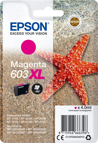 Epson 603XL Cartouche Magenta Main Image