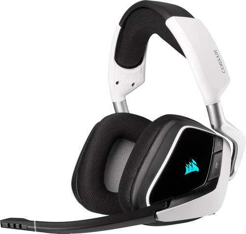 Corsair Void RGB Elite Casque Gamer sans Fil PC/PS4/PS5 Noir/Blanc