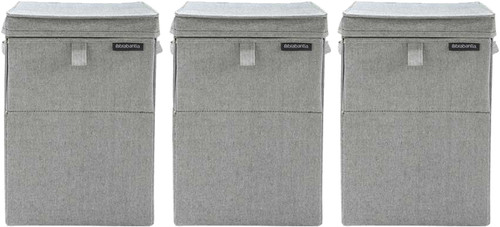 Brabantia 3 Wasboxen 35 liter - Grey Main Image