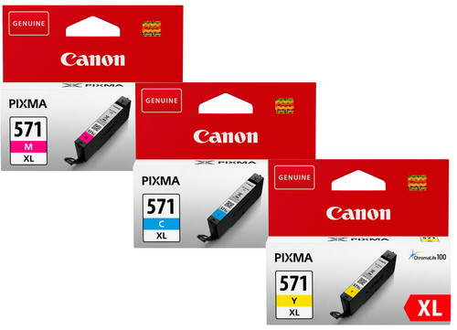 Canon CLI-571XL Cartridges Combo Pack Main Image