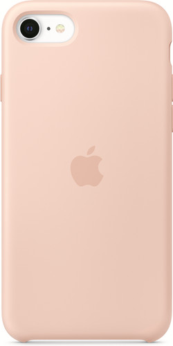 Apple Iphone Se 22 Se 8 7 Silicone Back Cover Pink Sand Coolblue Before 23 59 Delivered Tomorrow