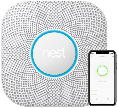 Google Nest Protect V2 Courant de Secteur Main Image