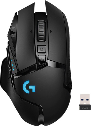 Logitech G502 Lightspeed Souris Gamer Sans fil - Coolblue - avant 23:59,  demain chez vous