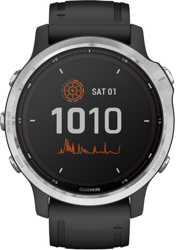 Garmin Fenix 6S Solar - Zilver - 42 mm - Coolblue - Voor 23.59u, morgen in  huis