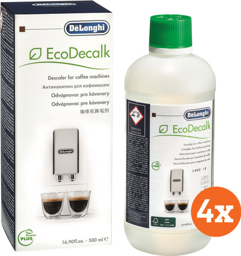 De'Longhi EcoDecalk Descaler 4 x 500ml Main Image