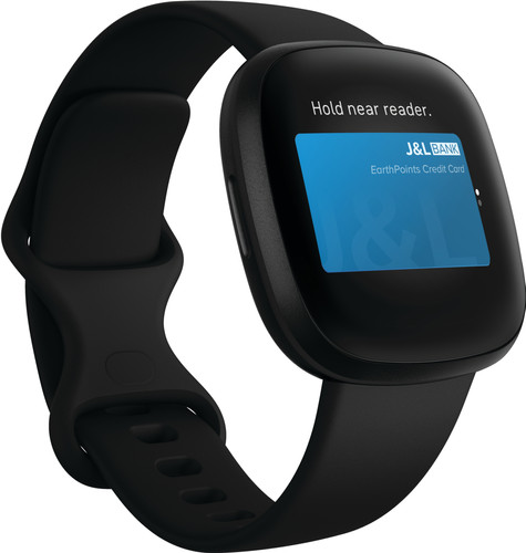 Fitbit Versa 3 Zwart - Coolblue - Voor 23.59u, morgen in huis