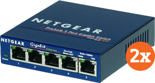 Netgear GS105 Duo Pack Main Image