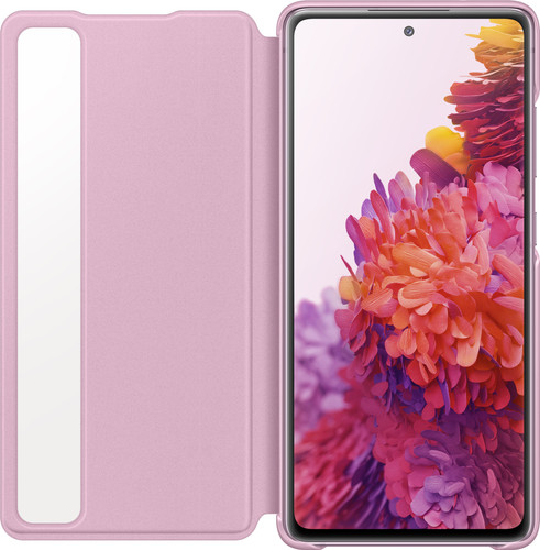 Samsung Galaxy S Fe Clear View Book Case Purple Coolblue Before 23 59 Delivered Tomorrow