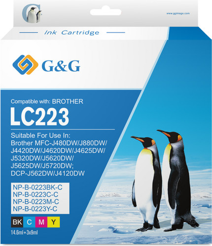 G G Lc 223 Cartridges Combo Pack Coolblue Voor 23 59u Morgen In Huis