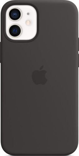 Apple Iphone 12 Mini Back Cover With Magsafe Black Coolblue Before 23 59 Delivered Tomorrow