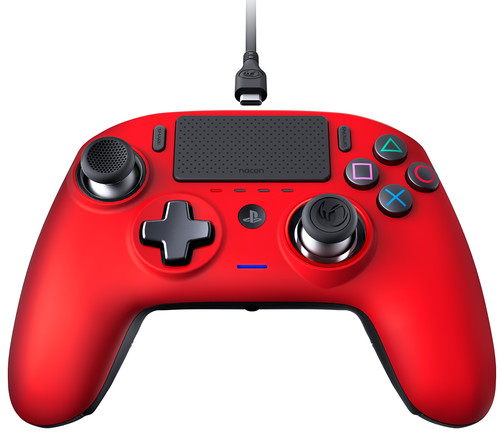 Manette Ps4 Officielle Nacon Revolution Pro 3 Rouge Coolblue Avant 23 59 Demain Chez Vous