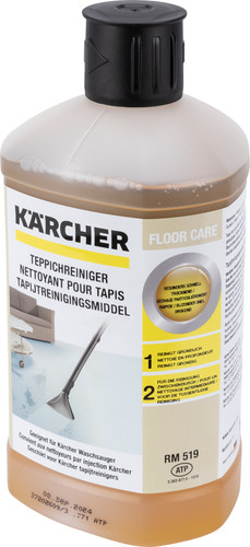 Kärcher Nettoyeur de tapis liquide RM 519, Détergent 6.295-771.0, 1000 ml