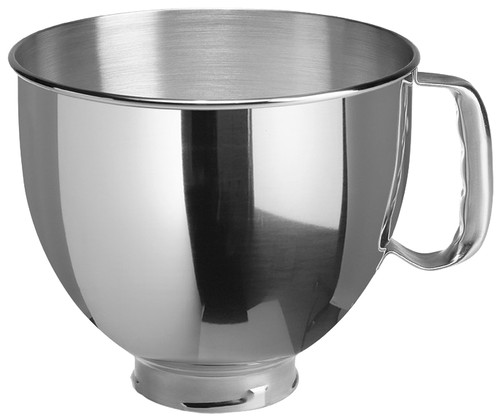 KitchenAid 5K5THSBP Mixing Bowl Polished Stainless Steel 4.8L Main Image