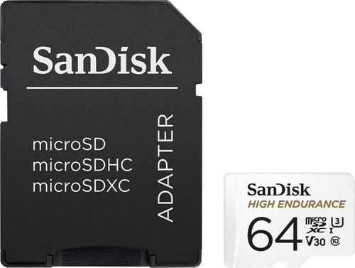 Sandisk Micro SDXC High Endurance 64GB 100MB/s + Adapter Main Image