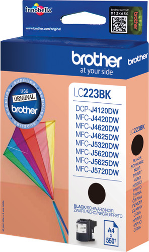 Brother LC-223 Cartridge Zwart Main Image