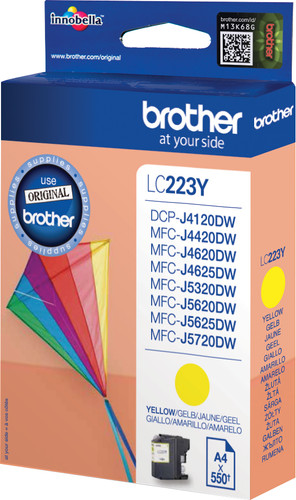 Brother LC-223 Cartridge Geel Main Image