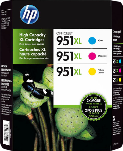 HP 951XL Cartridges 3-Kleuren Pack Main Image