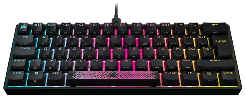 Corsair K65 RGB MINI 60% Clavier Gaming (Rétroéclairage RGB par touche  personnalisable, Switchs mécaniques CHERRY MX Red, Touches à Double  Injection