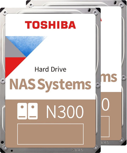 Toshiba N300 NAS Hard Drive 12TB (256MB) Duo Pack Main Image