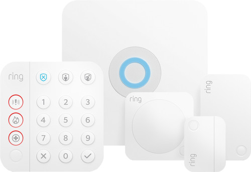 Ring Alarmsysteem met 1 magneetcontact en 1 bewegingssensor - Coolblue ...