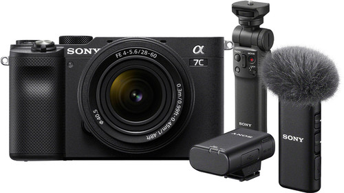 Sony A7C Zwart + 28-60mm f/4-5.6 Vlogkit Main Image