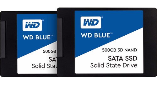 WD Blue 3D NAND 2,5 inch 500GB Duo Pack Main Image