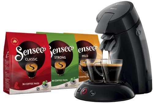 Support dosette 2 tasses pour machine à café Senseo Original