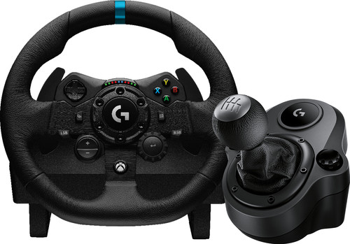 Logitech G923 Trueforce pour Xbox et PC + Logitech Driving Force Shifter Main Image