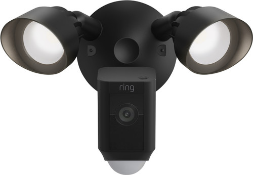 Ring Floodlight Cam Wired Plus Black Main Image