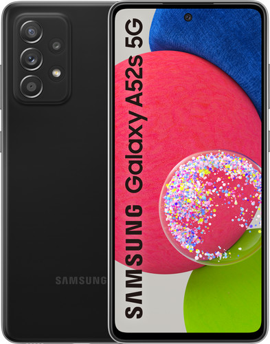 Samsung Galaxy A52s 128GB Zwart 5G Enterprise Editie Main Image
