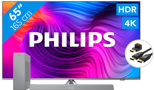 Philips 65PUS8506 - Ambilight (2021) + Soundbar + Hdmi kabel Main Image